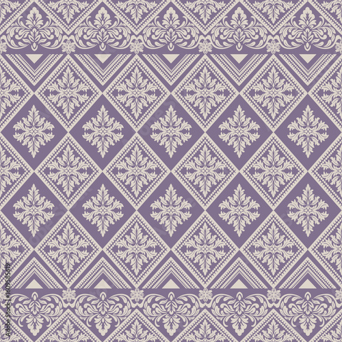 Elegant purple patterned background design