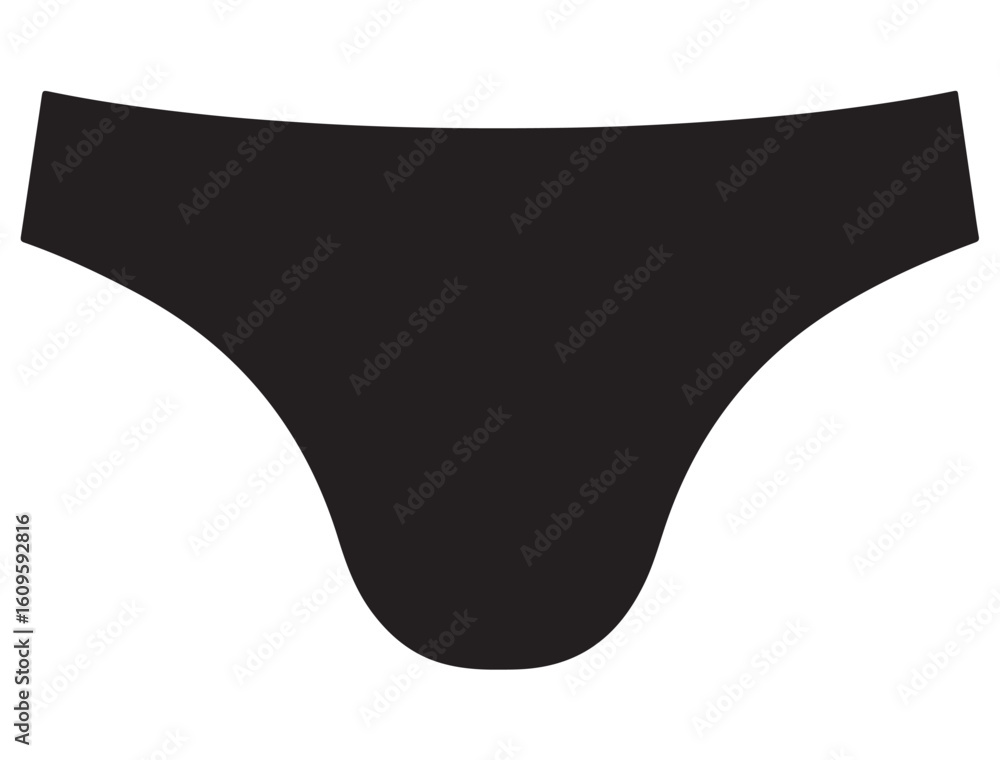 Fototapeta premium UNDERWEAR SILHOUETTE