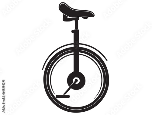 UNICYCLE SILHOUETTE
