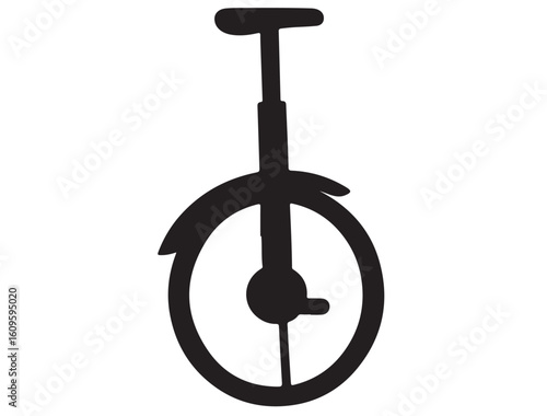 UNICYCLE SILHOUETTE