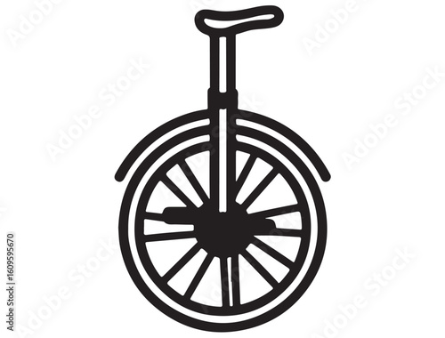 UNICYCLE SILHOUETTE