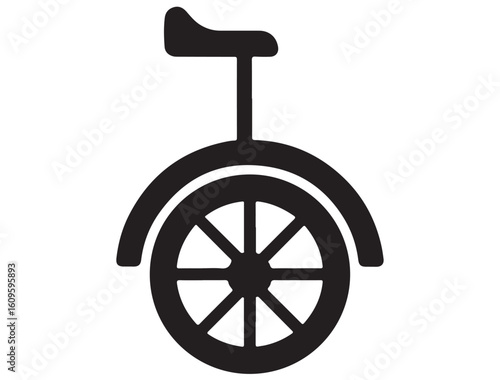 UNICYCLE SILHOUETTE