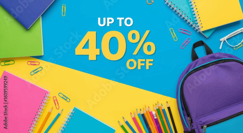 Save Big on School Supplies Get Up to 40% Off on Backpacks Notebooks and Pencils for Amazing Back to School Deals
