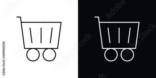 Shopping trolley icon