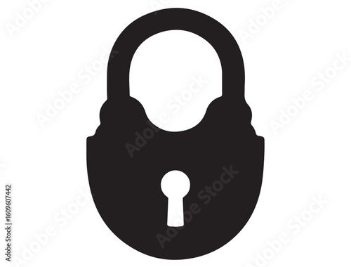 VINTAGE LOCK SILHOUETTE