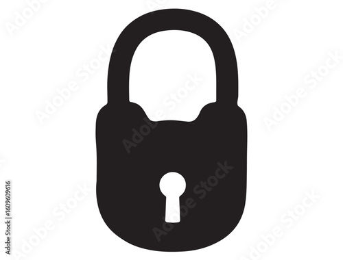 VINTAGE LOCK SILHOUETTE