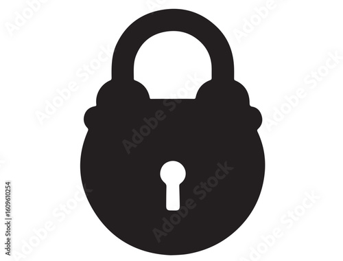 VINTAGE LOCK SILHOUETTE