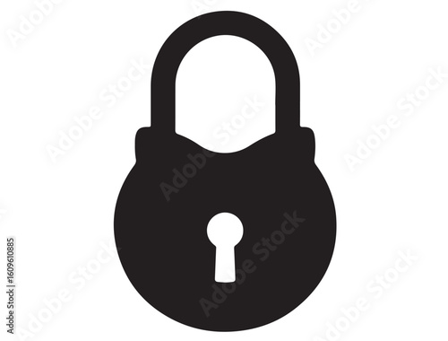 VINTAGE LOCK SILHOUETTE