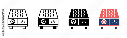 Electro Devices icon sheet multiple style collection