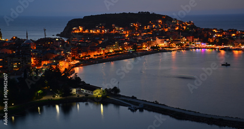 Fototapeta Naklejka Na Ścianę i Meble -  A view from Turkey's resort town of Amasra