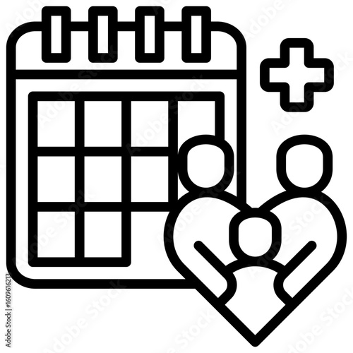 Family Health Care Icon