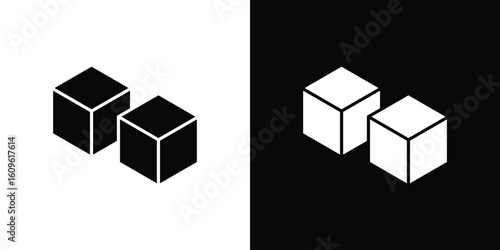 Sugar icon illustrations filled outline style. EPS10