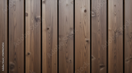 Symmetrical wooden planks laid side by side, showcasing a repetition of parallel lines and varied textures, creating a visually striking and harmonious composition.