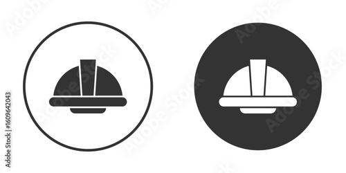 Hard hat icon doodle vectors, vector illustration