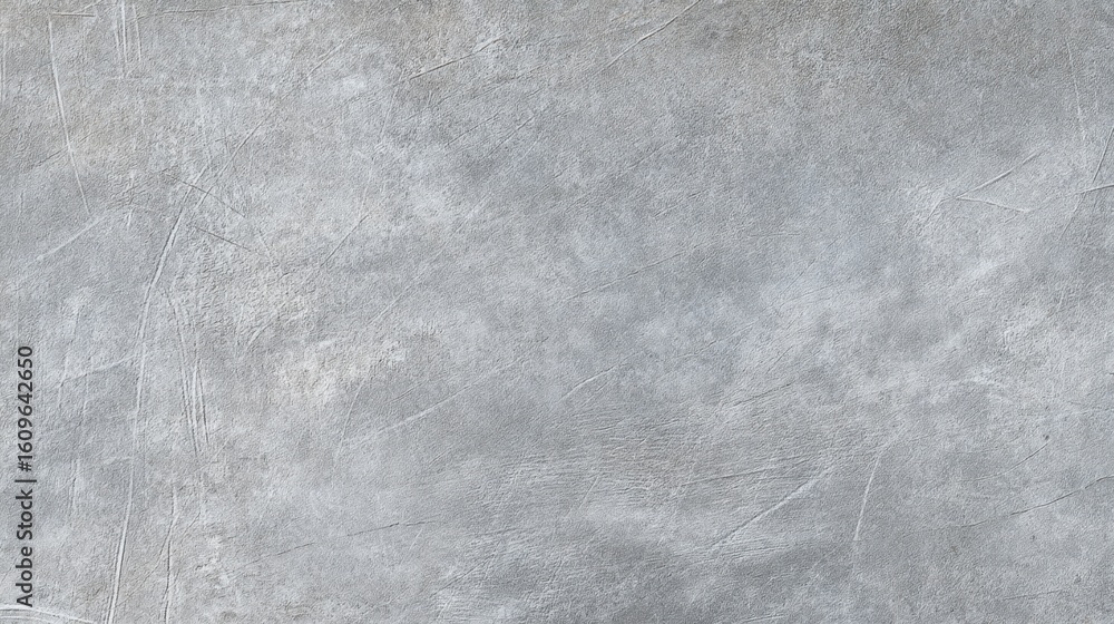 Naklejka premium A close-up of a grey concrete wall with rough texture,