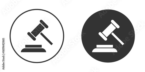 Law icon doodle vectors, vector illustration
