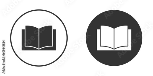 open book icon doodle vectors, vector illustration
