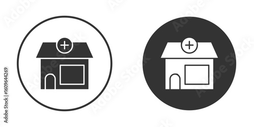 Pharmacy icon doodle vectors, vector illustration