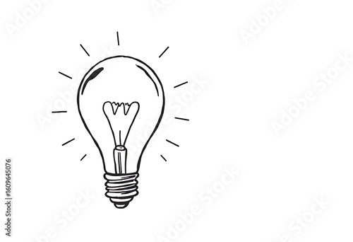 Light Bulb Illustration Idea Creativity Innovation