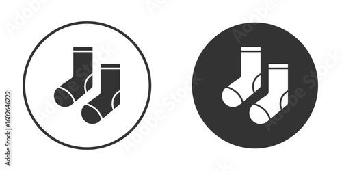 Socks icon doodle vectors, vector illustration