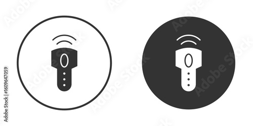Ultrasound icon doodle vectors, vector illustration