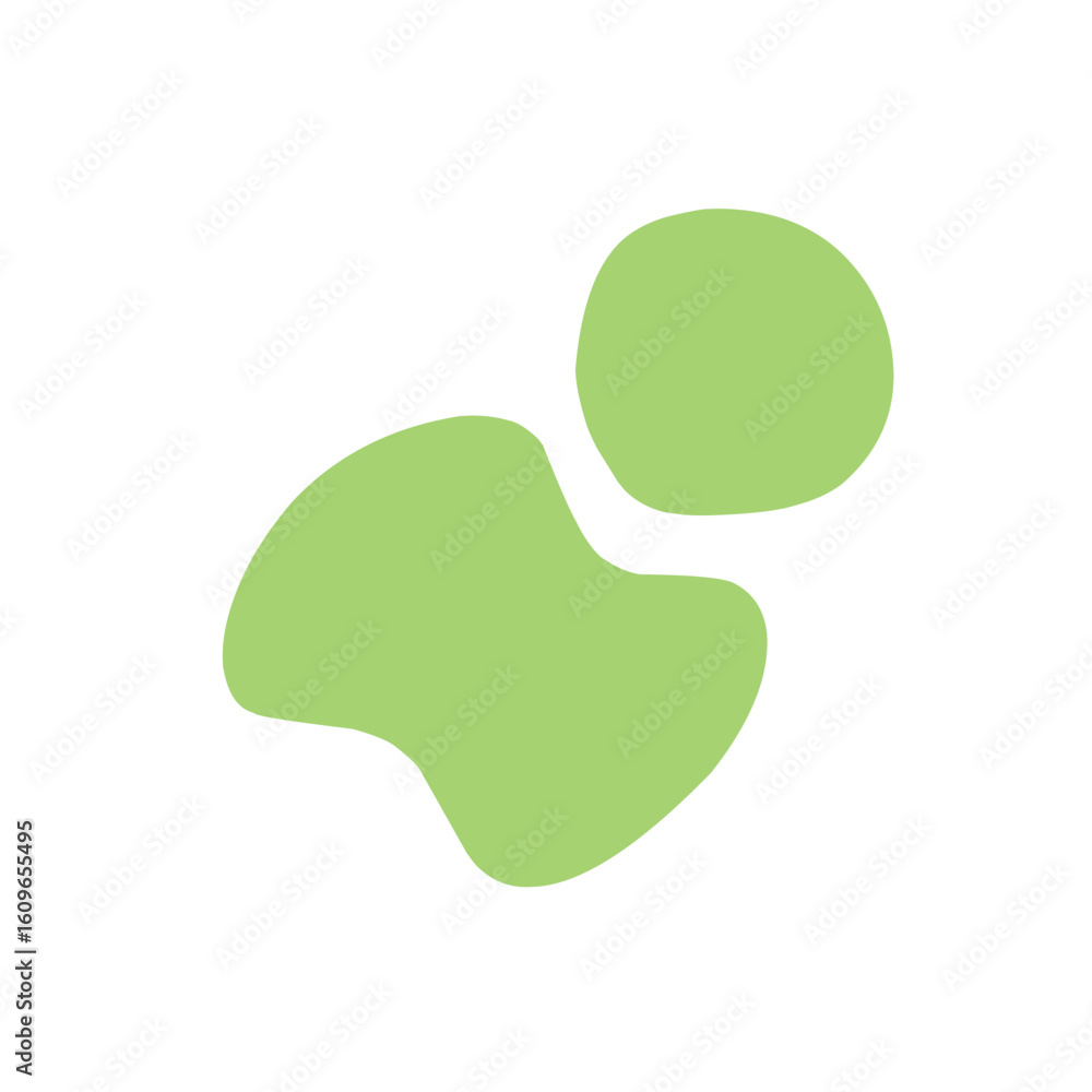 illustration of blob shape illustration of blob shape