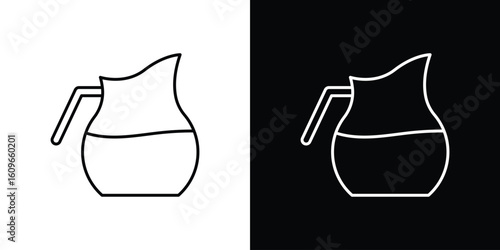 Jug icon design vector art Illustrations
