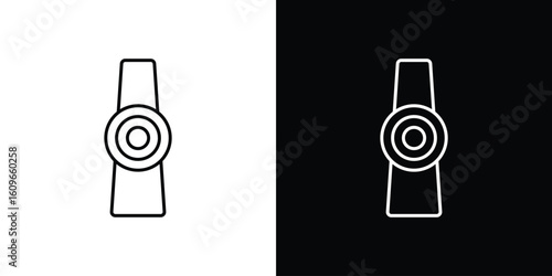 Kazoo icon design vector art Illustrations