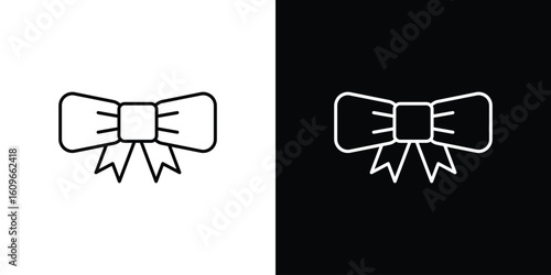 Ribbon icon design vector art Illustrations