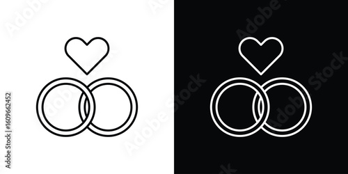 Ring icon design vector art Illustrations