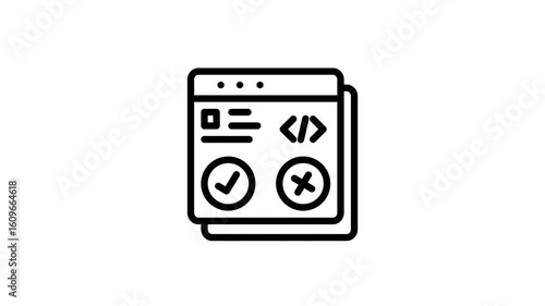 testing animated icon