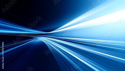 Abstract speed tunnel