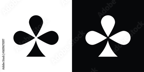 Card-club icon. Vector illustration. Flat design.