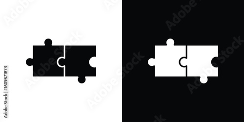 Compatibility icon. Vector illustration. Flat design.