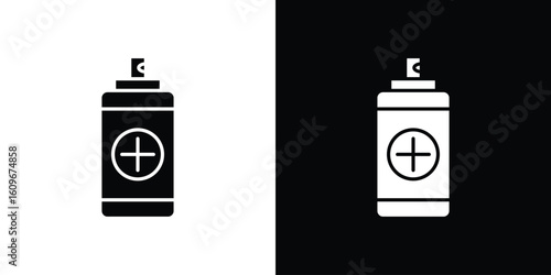 Medical pump icon. Vector illustration. Flat design.
