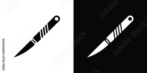 Scalpel icon. Vector illustration. Flat design.