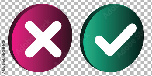 check box icon with correct  accept checkmark icons green tick box check list circle frame  checkbox symbol sign  check mark box square frame