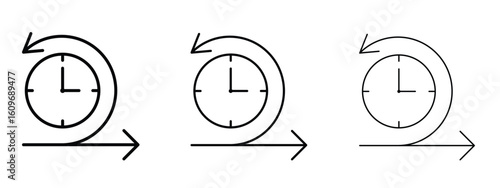 Agile icon linear style sign for mobile concept and web design.