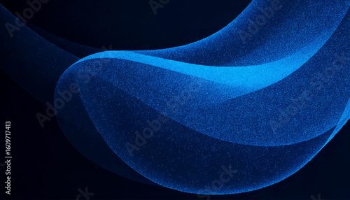 Black blue soft light abstract waves motion, Noise intensive Holographic blend blur smooth transitions tone empty presentation design , futuristic minimal modern luxury premium unique motion elegant.