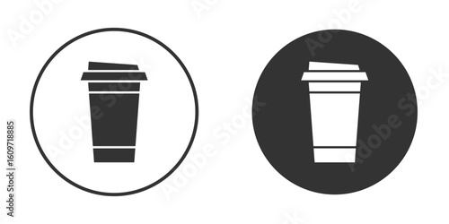 Togo Cup icon symbol sign in solid style.