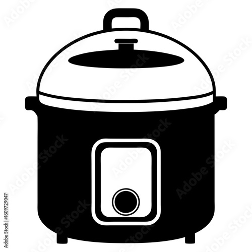 High-Tech Autoclave Equipment Vector for Science Illustrations