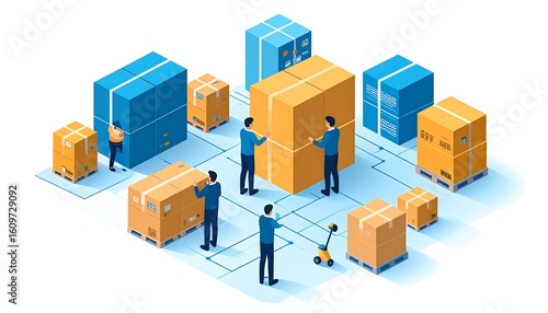 Business logistics network