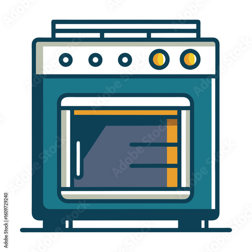 Modern Lab Drying Oven Drawing for Educational Design