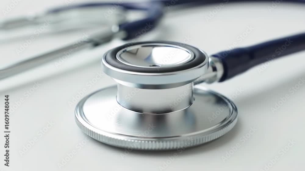 Close-up of a medical stethoscope Close-up of a medical stethoscope