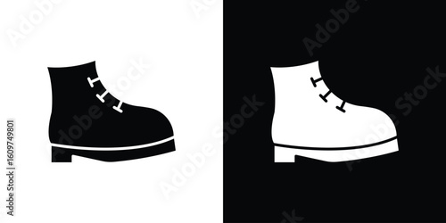 Boot icon Symbol, logo illustration. Vector graphics for web.
