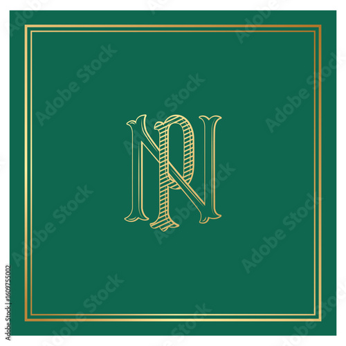 NP, PN, logo NP, Letter NP,  Monogram NP,Wedding Monogram, Wedding Logo, Logo Design , Monogram Vintage