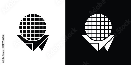 Stroopwafel icon Symbol, logo illustration. Vector graphics for web.