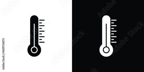 Temperature icon Symbol, logo illustration. Vector graphics for web.