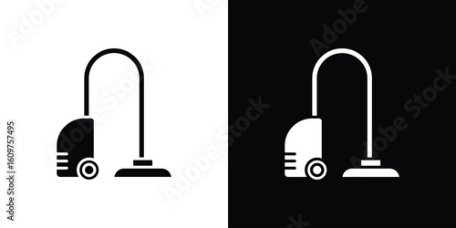 Vacuum cleaner icon Symbol, logo illustration. Vector graphics for web.