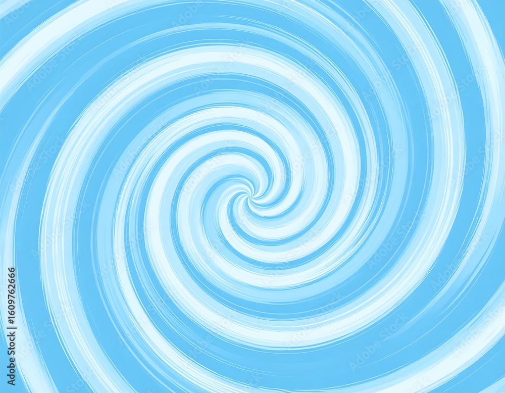 Light blue and white swirling spiral pattern Light blue and white swirling spiral pattern